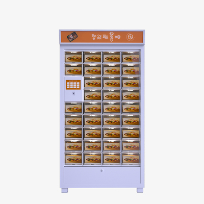 保温加热智能取餐格子柜